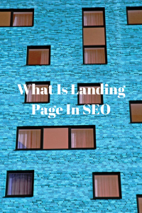 What Is Landing Page In SEO