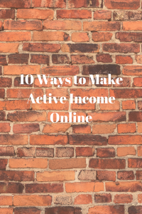 Active Income Online