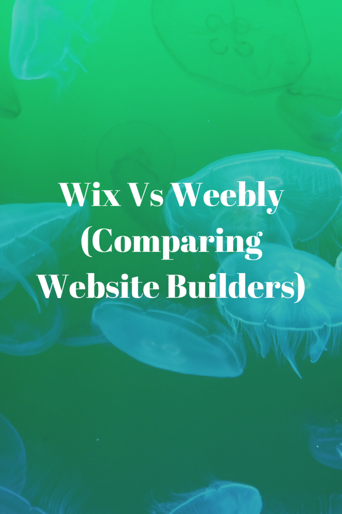 Wix Vs Weebly 